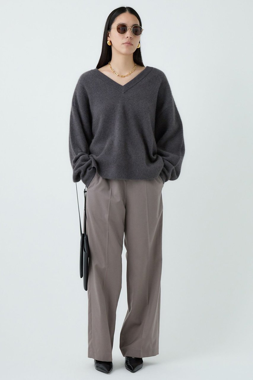 【カオス/Chaos】のイージークラシックパンツ インテリア・キッズ・メンズ・レディースファッション・服の通販 founy(ファニー) 　ファッション　Fashion　レディースファッション　Fashion for Women　パンツ　Pants & Trousers　おすすめ　Recommended / Our Picks　ストレート　Straight, Straight Cut　セットアップ　Set-Up, Coordinated Outfit　センター　Center, Center Line　パジャマ　Pajamas, Sleepwear　リラックス　Relax, Relaxed Fit　モカ|ID: prp329100004705728 ipo3291000000036183163