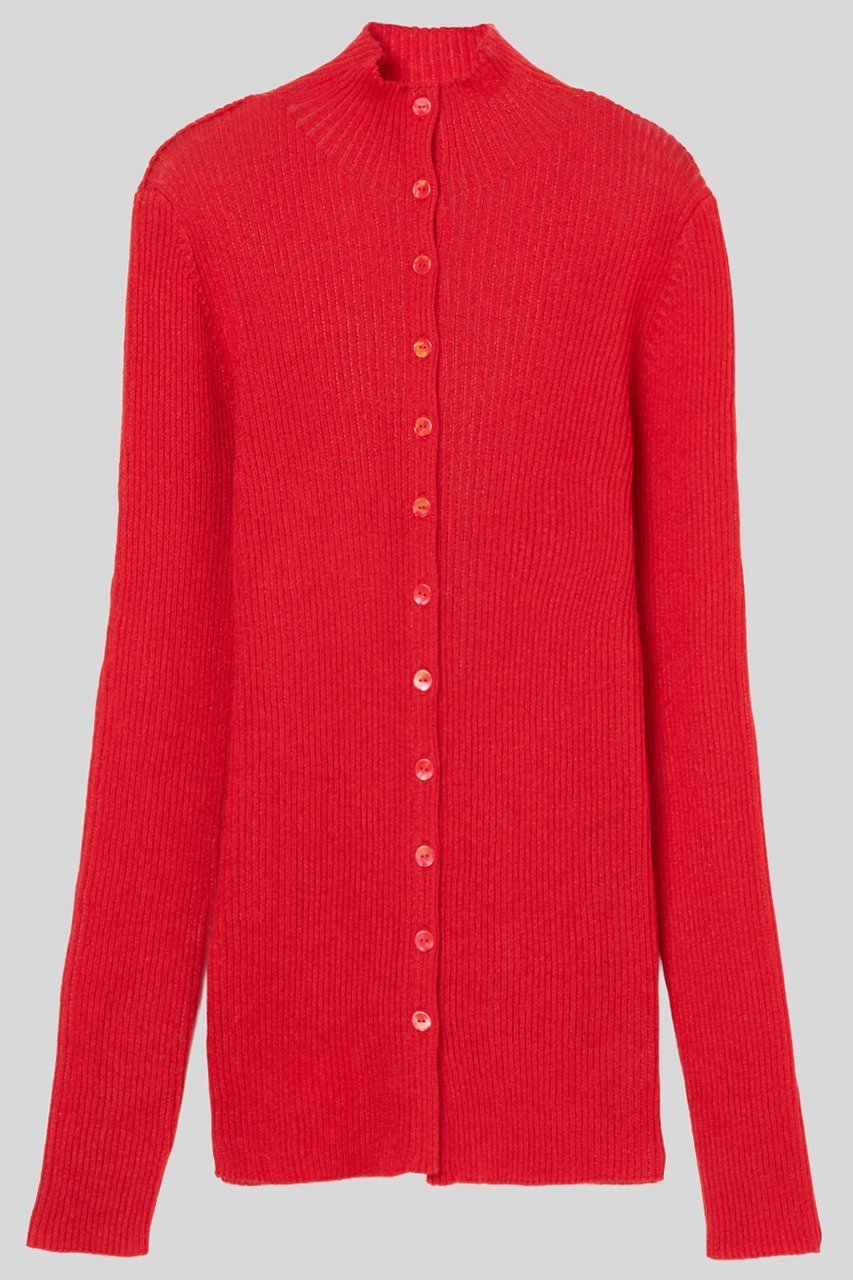 【イロット/IIROT】のモヘヤ シルク カーディガン インテリア・キッズ・メンズ・レディースファッション・服の通販 founy(ファニー) 　ファッション　Fashion　レディースファッション　Fashion for Women　トップス・カットソー　Cut & Sew Tops　ニット　Knit Tops & Sweaters　カーディガン・羽織り　Layered Style Cardigans　エレガント 上品　Elegant　カーディガン　Cardigan, Knitwear　シルク　Silk, 100% Silk　フロント　Front, Front Design　冬　Winter / This Winter　新作・新入荷　New Arrivals / New In　レッド|ID: prp329100004705731 ipo3291000000033984900
