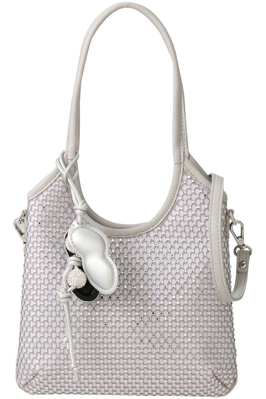 【スタッカート/STACCATO】のスパークル2WAYソフトバッグ インテリア・キッズ・メンズ・レディースファッション・服の通販 founy(ファニー) 　ファッション　Fashion　レディースファッション　Fashion for Women　バッグ　Bags　スタイリッシュ　Stylish, Fashionable　メッシュ　Mesh, Net Fabric　A/W・秋冬　Autumn/Winter　シルバー|ID: prp329100004705738 ipo3291000000035453013