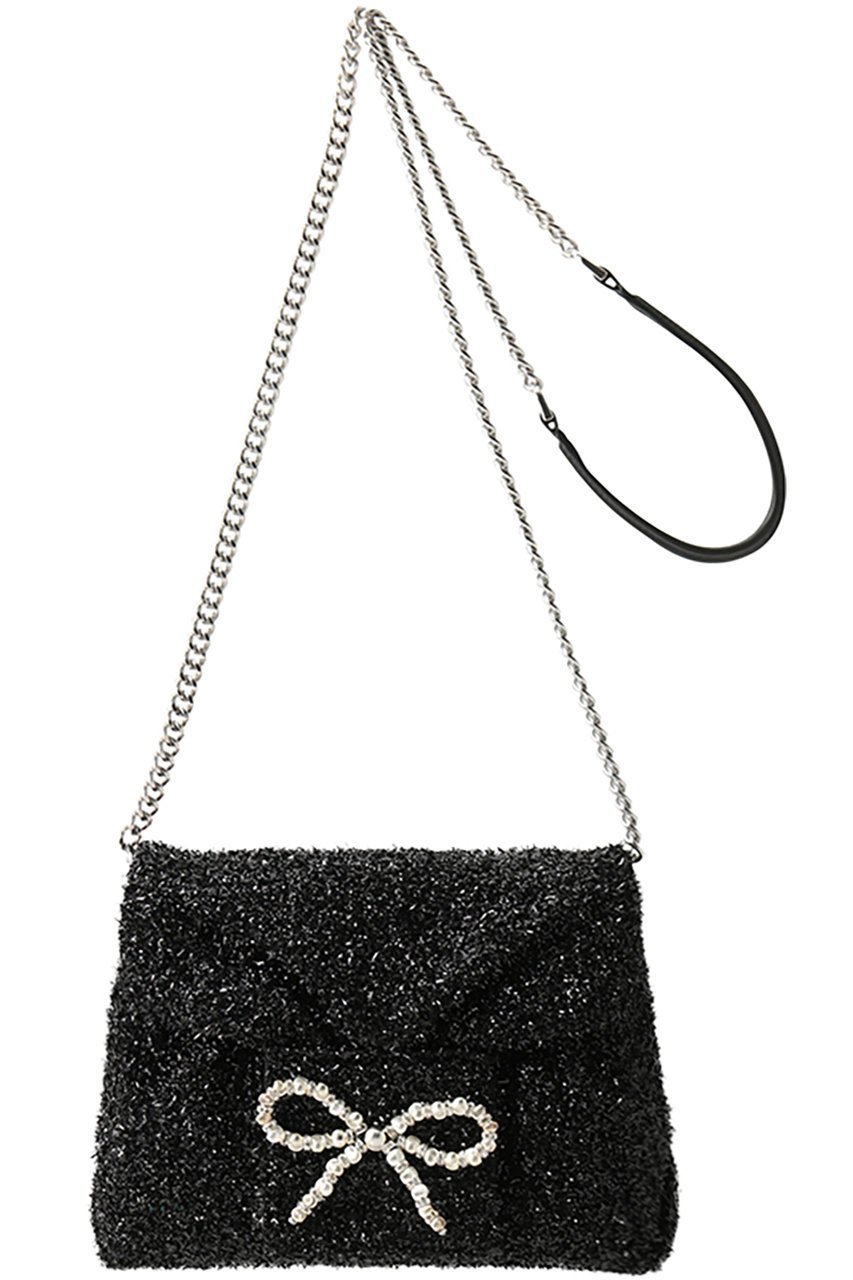 【スタッカート/STACCATO】のルリーパールリボンショルダーバッグ 人気、トレンドファッション・服の通販 founy(ファニー) 　ファッション　Fashion　レディースファッション　Fashion for Women　バッグ　Bags　オケージョン　Occasion Wear　クラッチ　Clutch, Clutch Bag　パーティ　Party, Party Style　パール　Pearl, Pearl Accent　ビジュー　Bijou, Jewel-like Accent　モチーフ　Motif, Design Theme　ラップ　Wrap, Wrap Design　リボン　Ribbon, Bow　新作・新入荷　New Arrivals / New In　 other-1|ID: prp329100004705739 ipo3291000000033984953