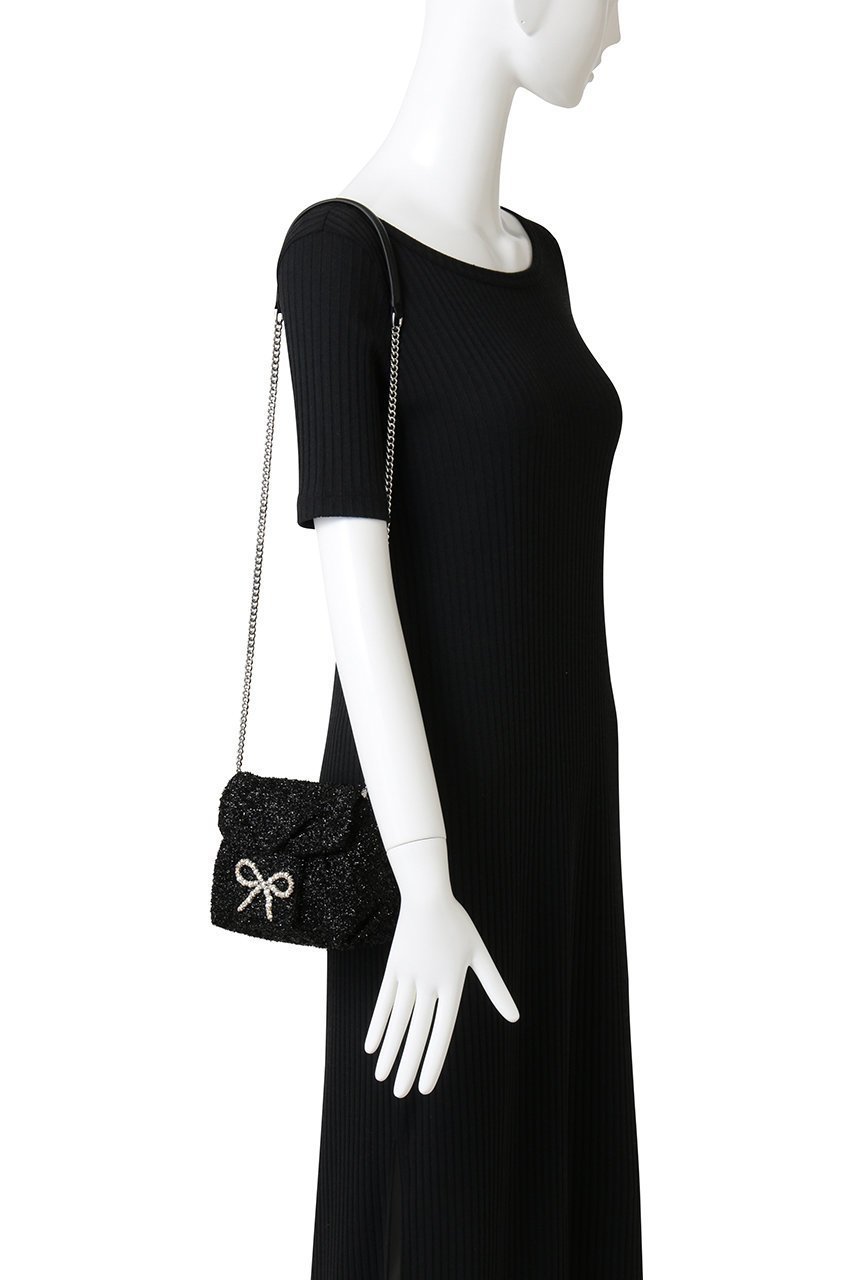 【スタッカート/STACCATO】のルリーパールリボンショルダーバッグ 人気、トレンドファッション・服の通販 founy(ファニー) 　ファッション　Fashion　レディースファッション　Fashion for Women　バッグ　Bags　オケージョン　Occasion Wear　クラッチ　Clutch, Clutch Bag　パーティ　Party, Party Style　パール　Pearl, Pearl Accent　ビジュー　Bijou, Jewel-like Accent　モチーフ　Motif, Design Theme　ラップ　Wrap, Wrap Design　リボン　Ribbon, Bow　新作・新入荷　New Arrivals / New In　other-2|ID: prp329100004705739 ipo3291000000033984955