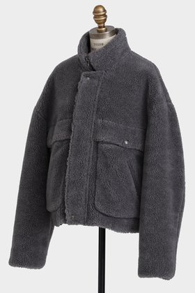 【ヒューエルミュージアム/hueLe Museum】 【STUMBLY】Boa Stand Zip Up Jacket人気、トレンドファッション・服の通販 founy(ファニー) ファッション Fashion レディースファッション Fashion for Women アウター Coat / Outerwear Collection レディースジャケット・軽アウター Jackets クラシック Classic, Timeless Style ショルダー Shoulder, Shoulder Strap ジャケット Jacket, Outerwear ドット Polka Dot, Dot Pattern ドロップ Drop Shoulder, Dropped Style パッチ Patch, Appliqué ビッグ Big, Oversized ブルゾン Blouson, Bomber Jacket ポケット Pocket, Pocket Detail メタル Metal, Metal Parts 新作・新入荷 New Arrivals / New In |ID:prp329100004705741