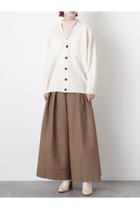 【ヒューエルミュージアム/hueLe Museum】の【STUMBLY】Yarn Dyed Highwaist Pants ベージュ|ID:prp329100004705743