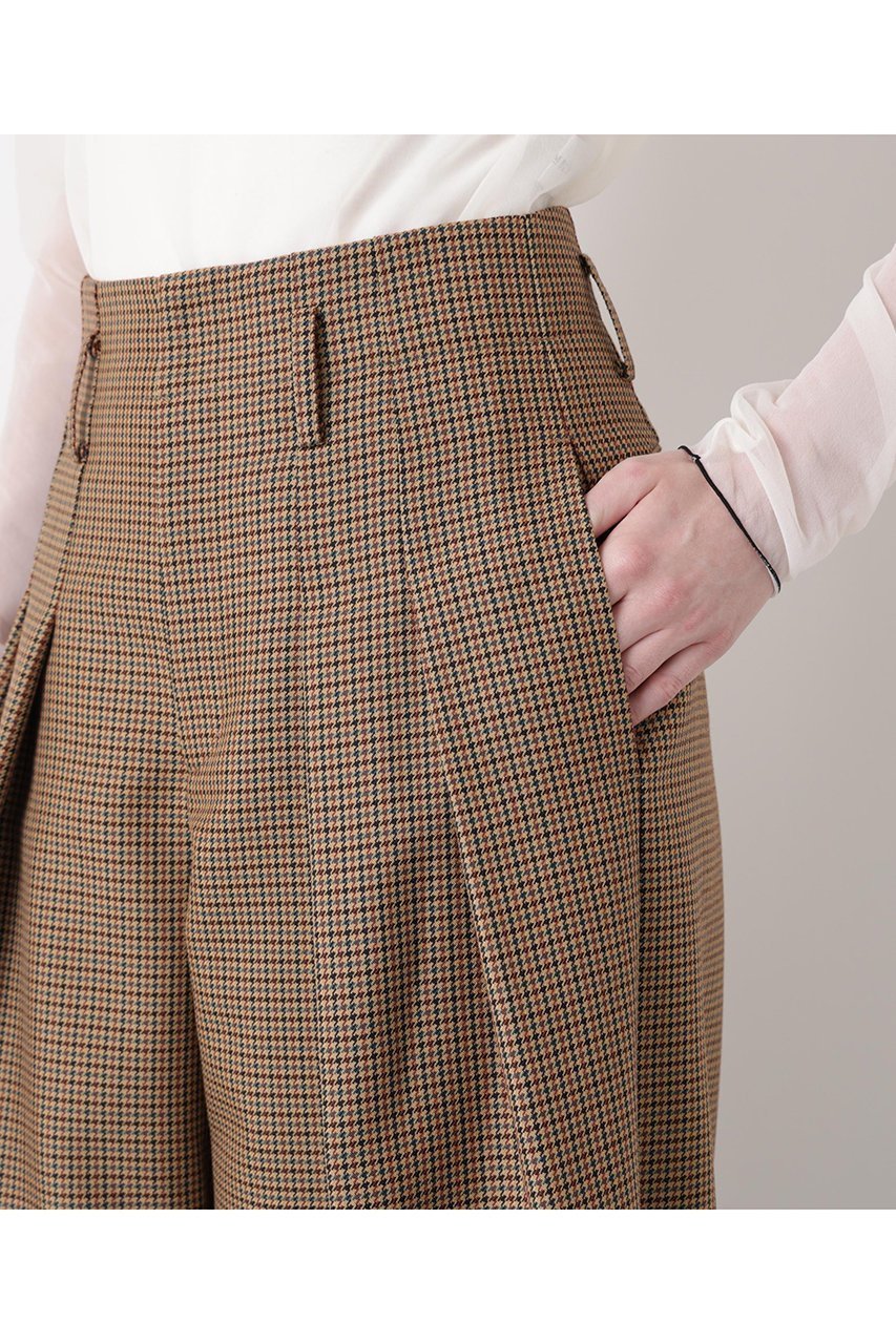 【ヒューエルミュージアム/hueLe Museum】の【STUMBLY】Yarn Dyed Highwaist Pants 人気、トレンドファッション・服の通販 founy(ファニー) 　ファッション　Fashion　レディースファッション　Fashion for Women　パンツ　Pants & Trousers　クラシック　Classic, Timeless Style　チェック　Check, Plaid, Tartan　ツイル　Twist, Twisted Detail　フロント　Front, Front Design　新作・新入荷　New Arrivals / New In　other-3|ID: prp329100004705743 ipo3291000000033984979