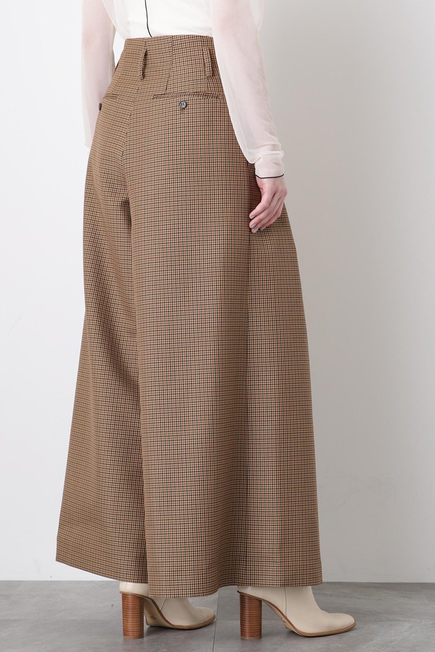 【ヒューエルミュージアム/hueLe Museum】の【STUMBLY】Yarn Dyed Highwaist Pants 人気、トレンドファッション・服の通販 founy(ファニー) 　ファッション　Fashion　レディースファッション　Fashion for Women　パンツ　Pants & Trousers　クラシック　Classic, Timeless Style　チェック　Check, Plaid, Tartan　ツイル　Twist, Twisted Detail　フロント　Front, Front Design　新作・新入荷　New Arrivals / New In　other-7|ID: prp329100004705743 ipo3291000000033984983