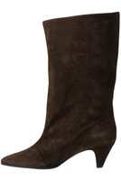 【ファビオ ルスコーニ/FABIO RUSCONI】のスエードルーズフィットミドルブーツ 人気、トレンドファッション・服の通販 founy(ファニー) ファッション Fashion レディースファッション Fashion for Women トレンド Trend, Trending Now バランス Balance, Style Balance ミドル Middle Length, Mid Height ロング Long, Long-Length エレガント 上品 Elegant |ID:prp329100004706776