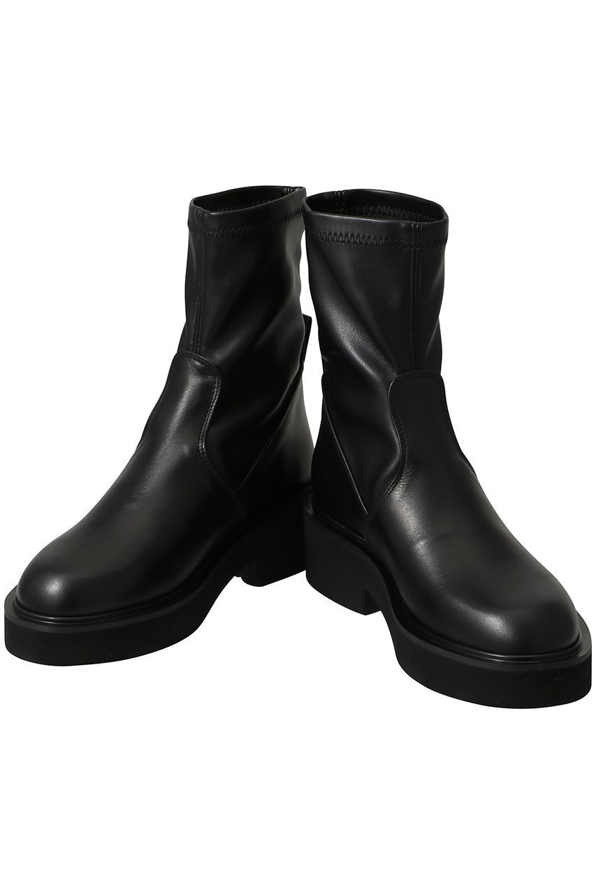 【ファビオ ルスコーニ/FABIO RUSCONI】の厚底ストレッチショートブーツ 人気、トレンドファッション・服の通販 founy(ファニー) 　ファッション　Fashion　レディースファッション　Fashion for Women　ショート　Short, Short Length　シンプル　Simple, Minimal　ストレッチ　Stretch, Stretchy Fabric　厚底　Platform Shoes　定番　Standard, Basic Item　other-5|ID: prp329100004706781 ipo3291000000035695432