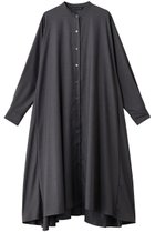 【ミズイロ インド/mizuiro ind】のT/R stand collar flare OP ワンピース c.gray|ID: prp329100004706782 ipo3291000000033994758