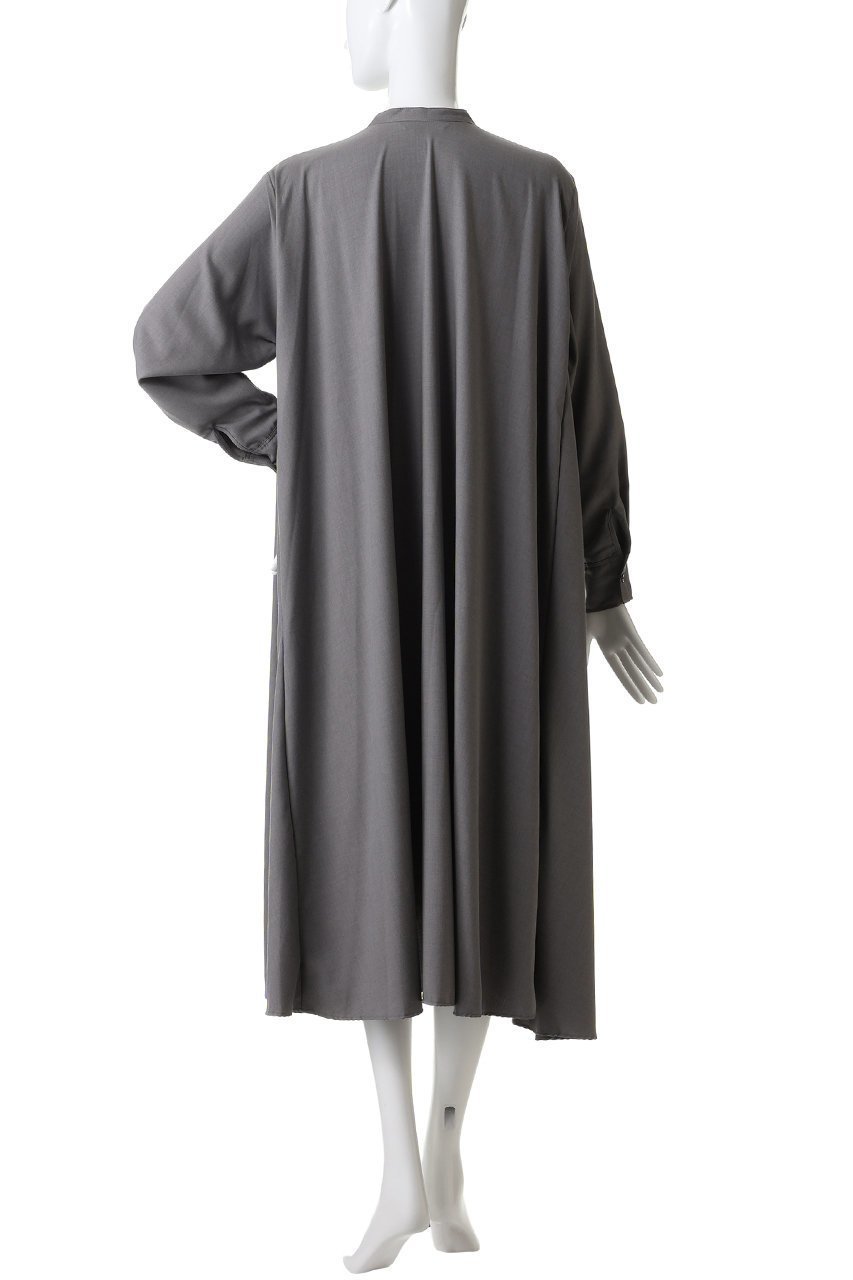 【ミズイロ インド/mizuiro ind】のT/R stand collar flare OP ワンピース 人気、トレンドファッション・服の通販 founy(ファニー) 　ファッション　Fashion　レディースファッション　Fashion for Women　ワンピース　Dresses　チュニック　Tunic Tops & Dresses　チュニック　Tunic, Long Top　フレア　Flare, Flared　ロング　Long, Long-Length　エレガント 上品　Elegant　新作・新入荷　New Arrivals / New In　other-4|ID: prp329100004706782 ipo3291000000033994761
