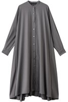 【ミズイロ インド/mizuiro ind】のT/Rスタンドカラーフレアワンピース 人気、トレンドファッション・服の通販 founy(ファニー) ファッション Fashion レディースファッション Fashion for Women ワンピース Dresses チュニック Tunic Tops & Dresses チュニック Tunic, Long Top フレア Flare, Flared ロング Long, Long-Length エレガント 上品 Elegant |ID:prp329100004706782