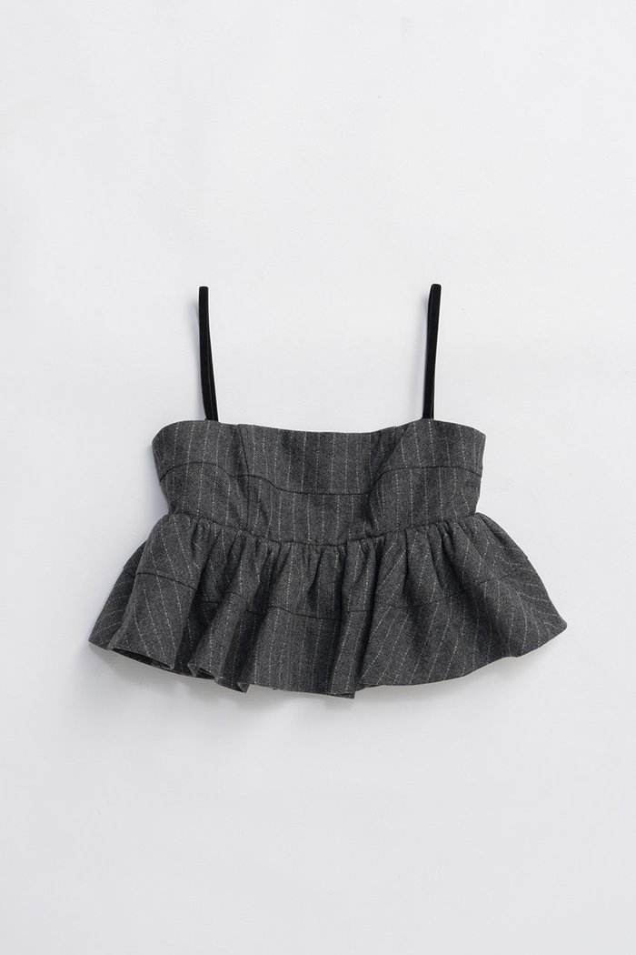 【プランク プロジェクト/PRANK PROJECT】のツイードペプラムビスチェ インテリア・キッズ・メンズ・レディースファッション・服の通販 founy(ファニー) https://founy.com/ ファッション Fashion レディースファッション Fashion for Women トップス・カットソー Cut & Sew Tops シャツ・ブラウス・オフィスカジュアル Elegant Blouses & Button-Ups ビスチェ Bustiers & Corset Tops / Layered Bustier Style おすすめ Recommended / Our Picks クラシック Classic, Timeless Style コンパクト Compact, Small Size ストライプ Stripe, Striped Pattern スリーブ Sleeve, Long Sleeve / Short Sleeve ツイード Twill, Twill Weave マニッシュ Mannish, Boyish ロング Long, Long-Length エレガント 上品 Elegant |ID: prp329100004706794 ipo3291000000033994950