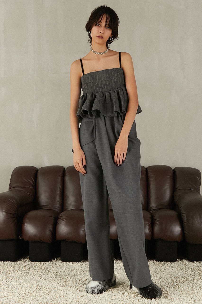 【プランク プロジェクト/PRANK PROJECT】のツイードペプラムビスチェ 人気、トレンドファッション・服の通販 founy(ファニー) ファッション Fashion レディースファッション Fashion for Women トップス・カットソー Cut & Sew Tops シャツ・ブラウス・オフィスカジュアル Elegant Blouses & Button-Ups ビスチェ Bustiers & Corset Tops / Layered Bustier Style おすすめ Recommended / Our Picks クラシック Classic, Timeless Style コンパクト Compact, Small Size ストライプ Stripe, Striped Pattern スリーブ Sleeve, Long Sleeve / Short Sleeve ツイード Twill, Twill Weave マニッシュ Mannish, Boyish ロング Long, Long-Length エレガント 上品 Elegant other-6|ID: prp329100004706794 ipo3291000000035747895