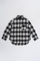 【プランク プロジェクト/PRANK PROJECT】のオーバーチェックシャツ 人気、トレンドファッション・服の通販 founy(ファニー) ファッション Fashion レディースファッション Fashion for Women トップス・カットソー Cut & Sew Tops シャツ・ブラウス・オフィスカジュアル Elegant Blouses & Button-Ups おすすめ Recommended / Our Picks インナー Innerwear カットオフ Cut-Off Design ジャケット Jacket, Outerwear スリーブ Sleeve, Long Sleeve / Short Sleeve チェック Check, Plaid, Tartan ロング Long, Long-Length 新作・新入荷 New Arrivals / New In 羽織 Haori, Light Jacket thumbnail BLK(ブラック)|ID: prp329100004706795 ipo3291000000033994957