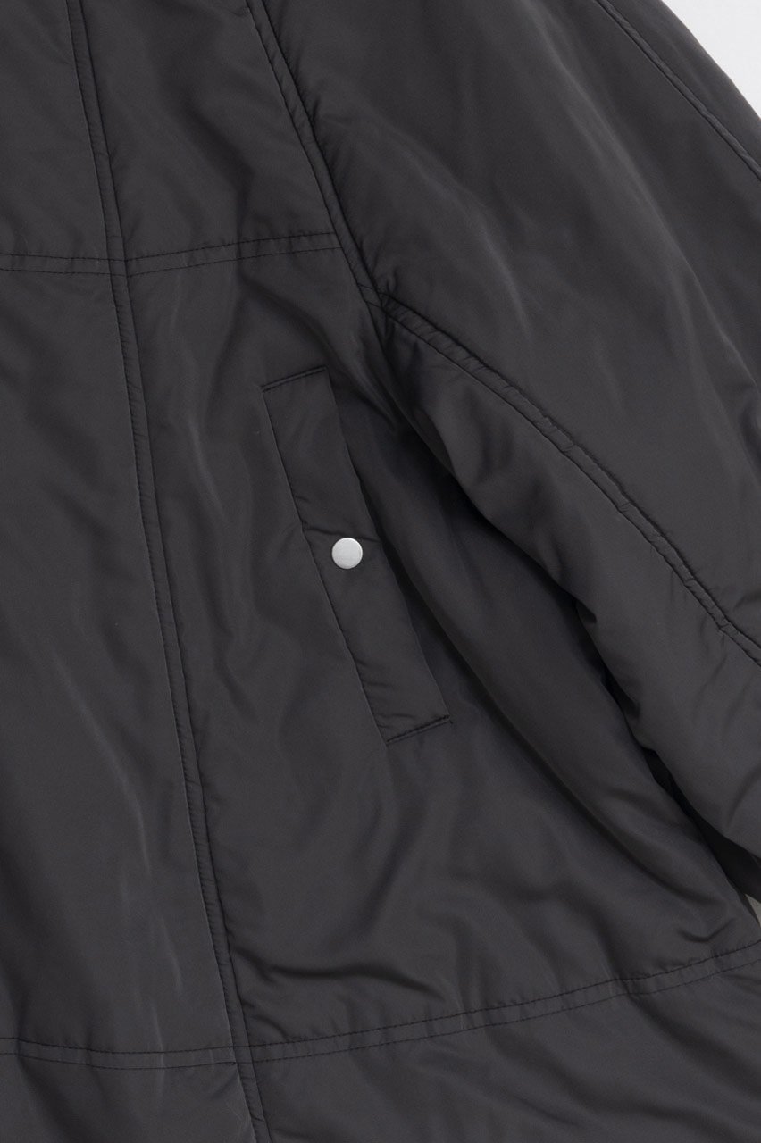 【プランク プロジェクト/PRANK PROJECT】のパデットバルーンコート 人気、トレンドファッション・服の通販 founy(ファニー) 　ファッション　Fashion　レディースファッション　Fashion for Women　アウター　Coat / Outerwear Collection　コート・ロングコート・ピーコート　Long Coats, Peacoats & More　タフタ　Taffeta, Structured Fabric　ドローコード　Drawcord, Drawstring Cord　バルーン　Balloon, Balloon Silhouette　フレア　Flare, Flared　ロング　Long, Long-Length　新作・新入荷　New Arrivals / New In　防寒　Cold Protection, Winter-Ready　other-3|ID: prp329100004706798 ipo3291000000033994989