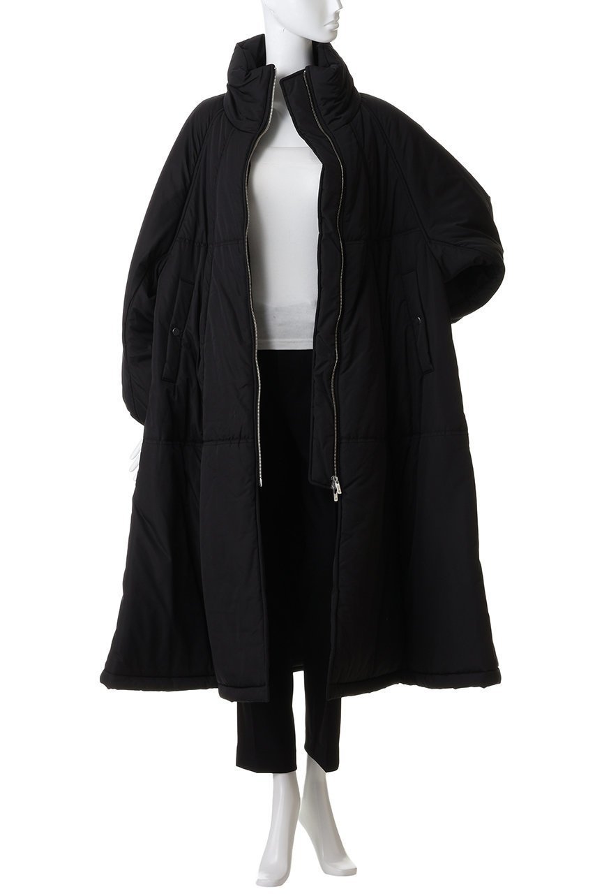 【プランク プロジェクト/PRANK PROJECT】のパデットバルーンコート 人気、トレンドファッション・服の通販 founy(ファニー) 　ファッション　Fashion　レディースファッション　Fashion for Women　アウター　Coat / Outerwear Collection　コート・ロングコート・ピーコート　Long Coats, Peacoats & More　タフタ　Taffeta, Structured Fabric　ドローコード　Drawcord, Drawstring Cord　バルーン　Balloon, Balloon Silhouette　フレア　Flare, Flared　ロング　Long, Long-Length　防寒　Cold Protection, Winter-Ready　other-7|ID: prp329100004706798 ipo3291000000035498906