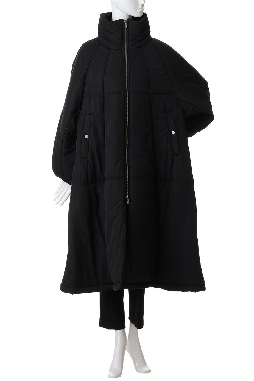 【プランク プロジェクト/PRANK PROJECT】のパデットバルーンコート 人気、トレンドファッション・服の通販 founy(ファニー) 　ファッション　Fashion　レディースファッション　Fashion for Women　アウター　Coat / Outerwear Collection　コート・ロングコート・ピーコート　Long Coats, Peacoats & More　タフタ　Taffeta, Structured Fabric　ドローコード　Drawcord, Drawstring Cord　バルーン　Balloon, Balloon Silhouette　フレア　Flare, Flared　ロング　Long, Long-Length　防寒　Cold Protection, Winter-Ready　other-2|ID: prp329100004706798 ipo3291000000035970557
