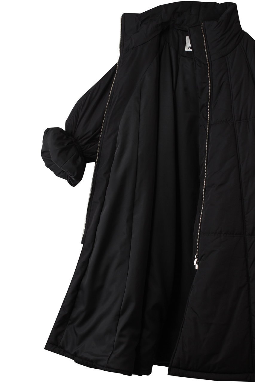 【プランク プロジェクト/PRANK PROJECT】のパデットバルーンコート 人気、トレンドファッション・服の通販 founy(ファニー) 　ファッション　Fashion　レディースファッション　Fashion for Women　アウター　Coat / Outerwear Collection　コート・ロングコート・ピーコート　Long Coats, Peacoats & More　タフタ　Taffeta, Structured Fabric　ドローコード　Drawcord, Drawstring Cord　バルーン　Balloon, Balloon Silhouette　フレア　Flare, Flared　ロング　Long, Long-Length　防寒　Cold Protection, Winter-Ready　other-6|ID: prp329100004706798 ipo3291000000035970561