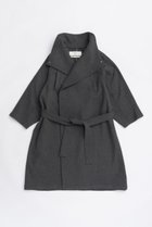 【プランク プロジェクト/PRANK PROJECT】のハイネックコート 人気、トレンドファッション・服の通販 founy(ファニー) ファッション Fashion レディースファッション Fashion for Women アウター Coat / Outerwear Collection コート・ロングコート・ピーコート Long Coats, Peacoats & More ハイネック High Neck, Mock Neck フロント Front, Front Design マニッシュ Mannish, Boyish メルトン Melton, Heavy Wool ロング Long, Long-Length 新作・新入荷 New Arrivals / New In thumbnail GRY(グレー)|ID: prp329100004706799 ipo3291000000033994997