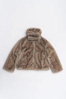【プランク プロジェクト/PRANK PROJECT】のフェイクファーショートコート 人気、トレンドファッション・服の通販 founy(ファニー) ファッション Fashion レディースファッション Fashion for Women アウター Coat / Outerwear Collection コート・ロングコート・ピーコート Long Coats, Peacoats & More ショート Short, Short Length トレンド Trend, Trending Now ハイネック High Neck, Mock Neck フェイクファー Faux Fur, Imitation Fur ロング Long, Long-Length 今季 This Season, Current Season 新作・新入荷 New Arrivals / New In |ID:prp329100004706801