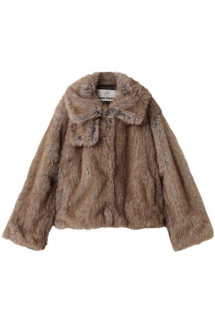【プランク プロジェクト/PRANK PROJECT】のフェイクファーショートコート インテリア・キッズ・メンズ・レディースファッション・服の通販 founy(ファニー) https://founy.com/ ファッション Fashion レディースファッション Fashion for Women アウター Coat / Outerwear Collection コート・ロングコート・ピーコート Long Coats, Peacoats & More ショート Short, Short Length トレンド Trend, Trending Now ハイネック High Neck, Mock Neck フェイクファー Faux Fur, Imitation Fur ロング Long, Long-Length 今季 This Season, Current Season |ID: prp329100004706801 ipo3291000000035498908