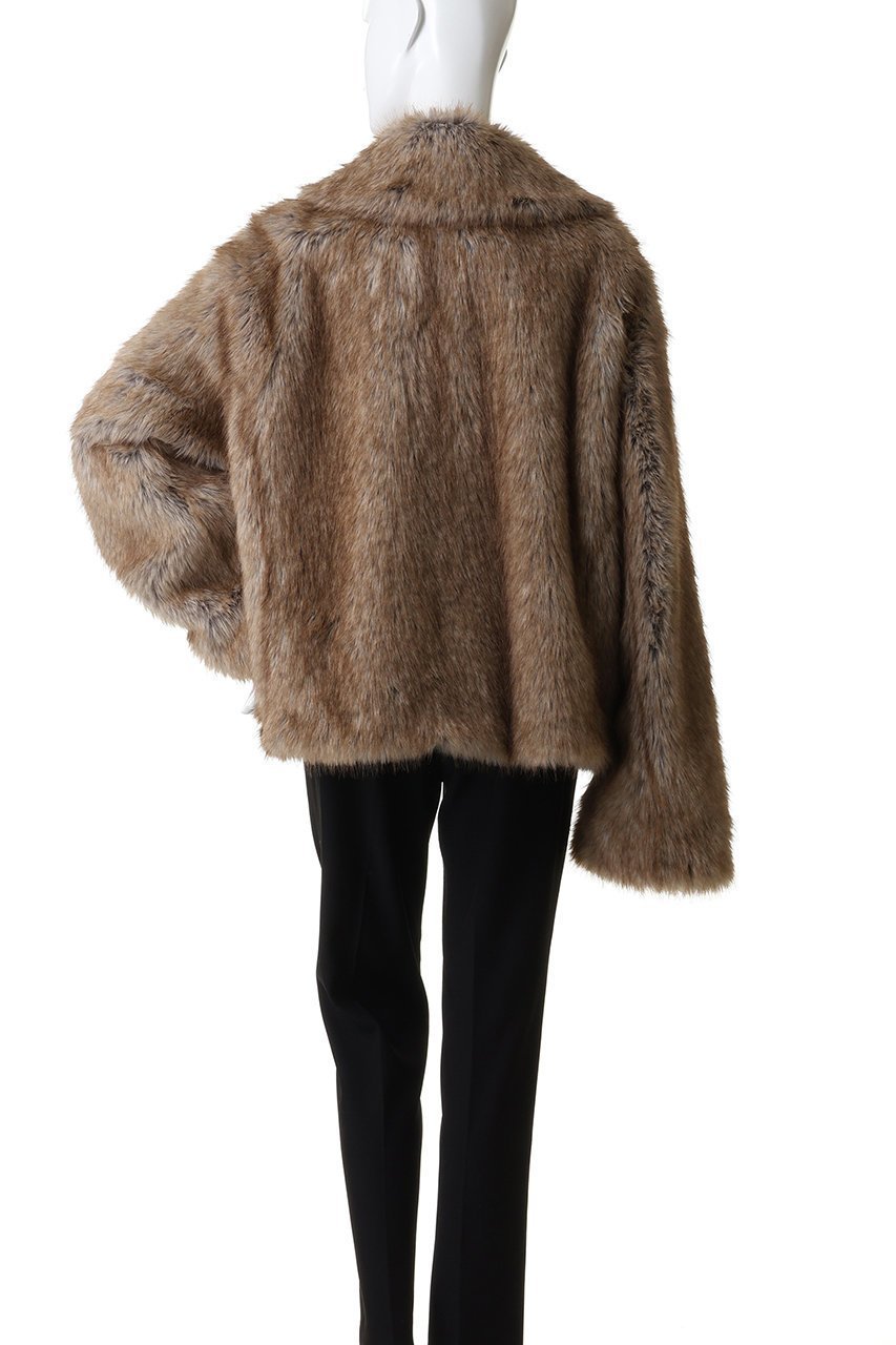 【プランク プロジェクト/PRANK PROJECT】のフェイクファーショートコート 人気、トレンドファッション・服の通販 founy(ファニー) 　ファッション　Fashion　レディースファッション　Fashion for Women　アウター　Coat / Outerwear Collection　コート・ロングコート・ピーコート　Long Coats, Peacoats & More　ショート　Short, Short Length　トレンド　Trend, Trending Now　ハイネック　High Neck, Mock Neck　フェイクファー　Faux Fur, Imitation Fur　ロング　Long, Long-Length　今季　This Season, Current Season　other-4|ID: prp329100004706801 ipo3291000000035831325