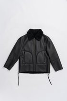 【プランク プロジェクト/PRANK PROJECT】のリバーシブルムートンコート 人気、トレンドファッション・服の通販 founy(ファニー) ファッション Fashion レディースファッション Fashion for Women アウター Coat / Outerwear Collection コート・ロングコート・ピーコート Long Coats, Peacoats & More スリット Slit, Slit Detail モダン Modern, Contemporary リバーシブル Reversible, Two-Sided ロング Long, Long-Length 新作・新入荷 New Arrivals / New In thumbnail BLK(ブラック)|ID: prp329100004706802 ipo3291000000033995026