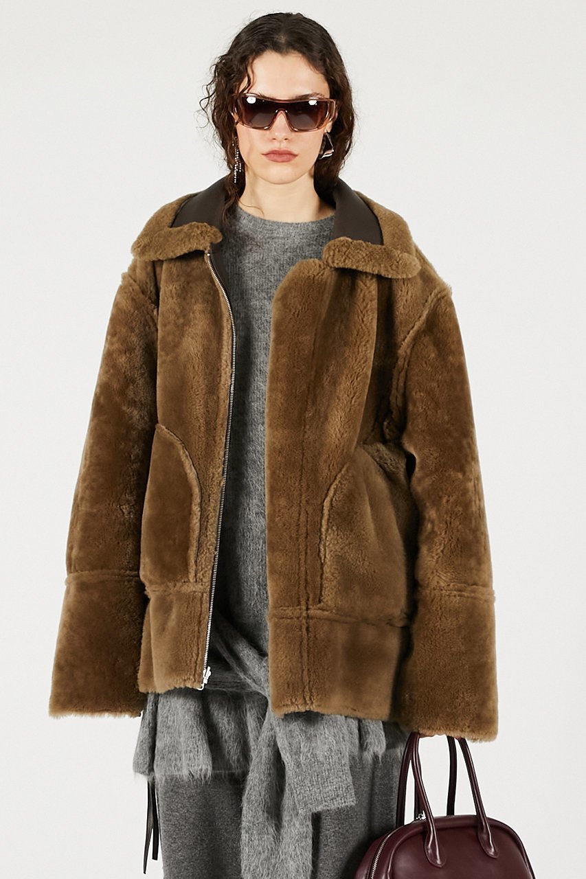 【プランク プロジェクト/PRANK PROJECT】のリバーシブルムートンコート 人気、トレンドファッション・服の通販 founy(ファニー) ファッション Fashion レディースファッション Fashion for Women アウター Coat / Outerwear Collection コート・ロングコート・ピーコート Long Coats, Peacoats & More スリット Slit, Slit Detail モダン Modern, Contemporary リバーシブル Reversible, Two-Sided ロング Long, Long-Length other-4|ID: prp329100004706802 ipo3291000000035498932