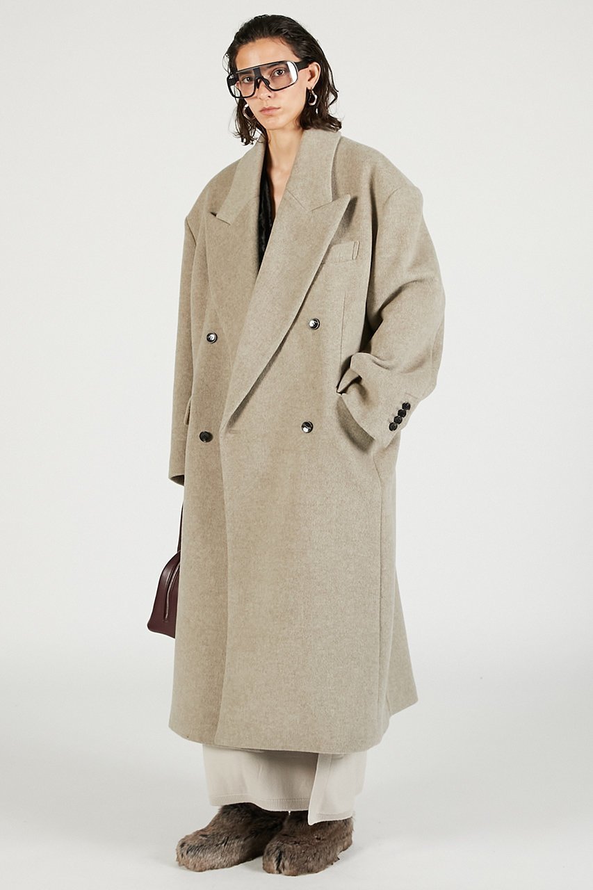【プランク プロジェクト/PRANK PROJECT】のスーパービックコート 人気、トレンドファッション・服の通販 founy(ファニー) 　ファッション　Fashion　レディースファッション　Fashion for Women　アウター　Coat / Outerwear Collection　コート・ロングコート・ピーコート　Long Coats, Peacoats & More　ショート　Short, Short Length　ストライプ　Stripe, Striped Pattern　ロング　Long, Long-Length　新作・新入荷　New Arrivals / New In　other-3|ID: prp329100004706803 ipo3291000000033995040