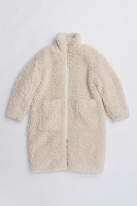 【プランク プロジェクト/PRANK PROJECT】のシンセティックファーロングコート 人気、トレンドファッション・服の通販 founy(ファニー) ファッション Fashion レディースファッション Fashion for Women アウター Coat / Outerwear Collection コート・ロングコート・ピーコート Long Coats, Peacoats & More ウェーブ Wavy Pattern スウェット / スエット Sweatshirt, Sweatwear ストレート Straight, Straight Cut フェイクファー Faux Fur, Imitation Fur ロング Long, Long-Length 新作・新入荷 New Arrivals / New In |ID:prp329100004706804