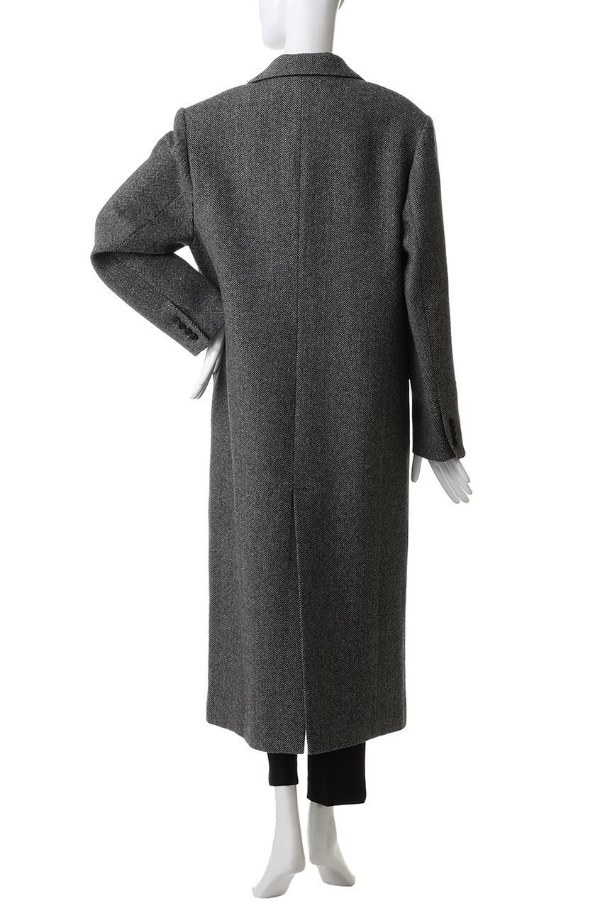 【プランク プロジェクト/PRANK PROJECT】のナローシングルコート 人気、トレンドファッション・服の通販 founy(ファニー) ファッション Fashion レディースファッション Fashion for Women アウター Coat / Outerwear Collection コート・ロングコート・ピーコート Long Coats, Peacoats & More シルク Silk, 100% Silk ネップ Nepp, Slub Yarn フォルム Silhouette, Form マニッシュ Mannish, Boyish ロング Long, Long-Length other-4|ID: prp329100004706805 ipo3291000000036065873