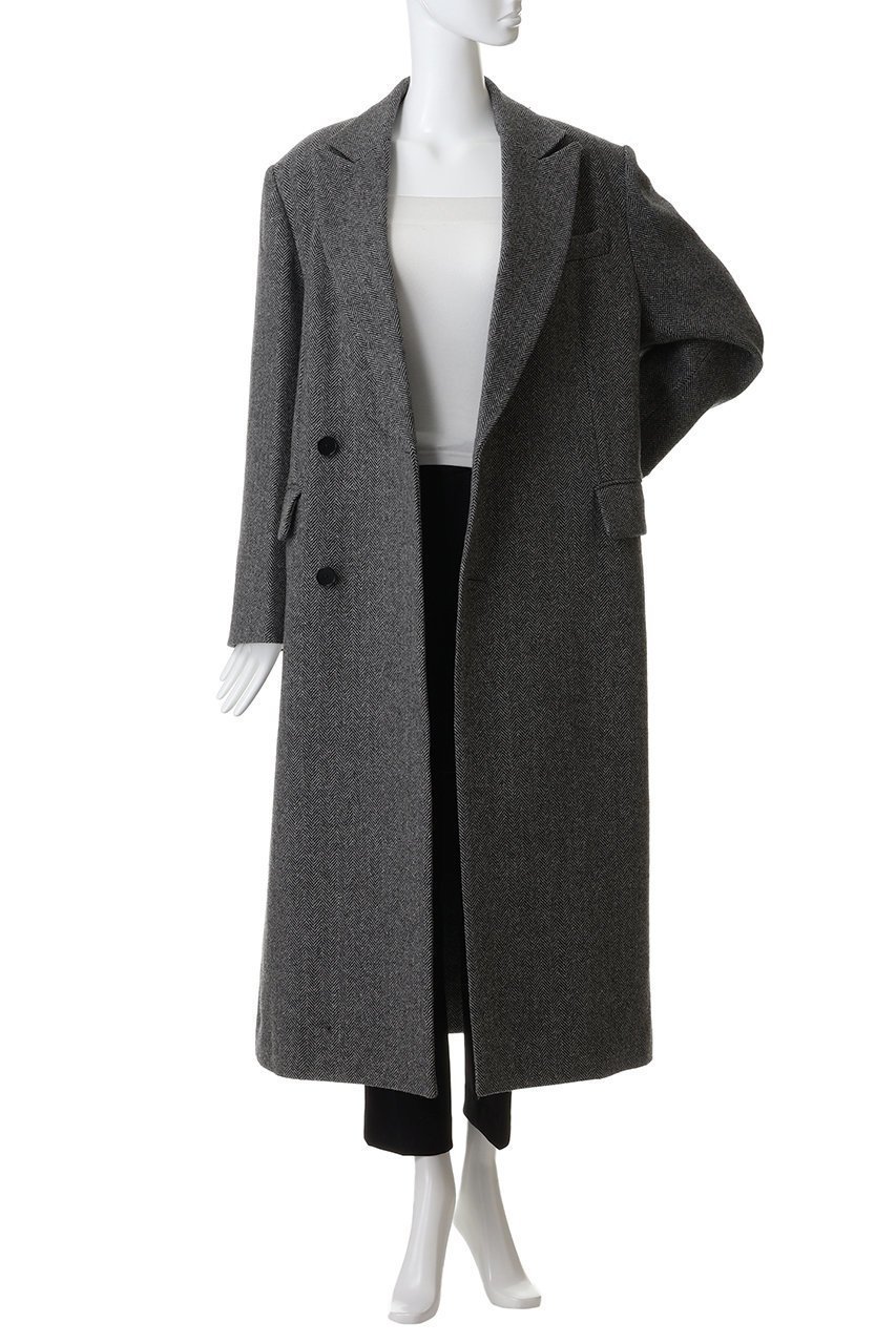 【プランク プロジェクト/PRANK PROJECT】のナローシングルコート 人気、トレンドファッション・服の通販 founy(ファニー) ファッション Fashion レディースファッション Fashion for Women アウター Coat / Outerwear Collection コート・ロングコート・ピーコート Long Coats, Peacoats & More シルク Silk, 100% Silk ネップ Nepp, Slub Yarn フォルム Silhouette, Form マニッシュ Mannish, Boyish ロング Long, Long-Length other-7|ID: prp329100004706805 ipo3291000000036065876