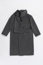【プランク プロジェクト/PRANK PROJECT】のマフラー付きコート 人気、トレンドファッション・服の通販 founy(ファニー) ファッション Fashion レディースファッション Fashion for Women アウター Coat / Outerwear Collection コート・ロングコート・ピーコート Long Coats, Peacoats & More マフラー・スヌード / 冬小物の定番 Scarves & Mufflers ショルダー Shoulder, Shoulder Strap マニッシュ Mannish, Boyish マフラー Scarf, Muffler ロング Long, Long-Length 新作・新入荷 New Arrivals / New In thumbnail GRY(グレー)|ID: prp329100004706806 ipo3291000000033995062