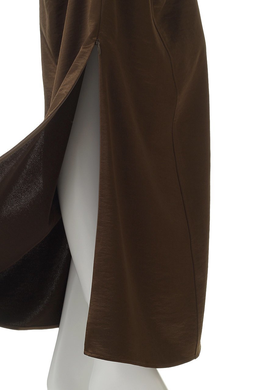 【プランク プロジェクト/PRANK PROJECT】のサテンロングスカート 人気、トレンドファッション・服の通販 founy(ファニー) 　ファッション　Fashion　レディースファッション　Fashion for Women　スカート　Skirts　ロングスカート　Long Skirts / Maxi & Midi Skirts　サテン　Satin, Glossy Fabric　スリット　Slit, Slit Detail　ロング　Long, Long-Length　エレガント 上品　Elegant　other-8|ID: prp329100004706810 ipo3291000000034377006