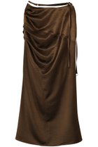 【プランク プロジェクト/PRANK PROJECT】のサテンロングスカート BRN(ブラウン)|ID: prp329100004706810 ipo3291000000036227315