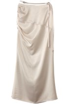 【プランク プロジェクト/PRANK PROJECT】のサテンロングスカート IVR(アイボリー)|ID: prp329100004706810 ipo3291000000036227317