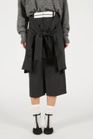 【プランク プロジェクト/PRANK PROJECT】のレイヤードミディスカート 人気、トレンドファッション・服の通販 founy(ファニー) ファッション Fashion レディースファッション Fashion for Women スカート Skirts ジャケット Jacket, Outerwear ストライプ Stripe, Striped Pattern スマート Smart, Elegant 新作・新入荷 New Arrivals / New In 無地 Plain, Solid Color |ID:prp329100004706811