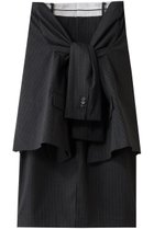 【プランク プロジェクト/PRANK PROJECT】のレイヤードミディスカート GRY(グレー)|ID: prp329100004706811 ipo3291000000035678140