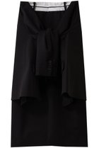 【プランク プロジェクト/PRANK PROJECT】のレイヤードミディスカート BLK(ブラック)|ID: prp329100004706811 ipo3291000000035678141