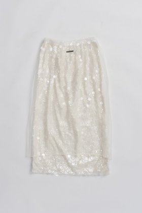 【プランク プロジェクト/PRANK PROJECT】のチュールラップスパンコールスカート 人気、トレンドファッション・服の通販 founy(ファニー) ファッション Fashion レディースファッション Fashion for Women スカート Skirts ロングスカート Long Skirts / Maxi & Midi Skirts おすすめ Recommended / Our Picks スウェット / スエット Sweatshirt, Sweatwear スパンコール Sequins, Sequin Embellishment スポーティ Sporty, Casual Athletic ソックス Socks, Hosiery チュール Tulip, Tulip Motif ロング Long, Long-Length エレガント 上品 Elegant 新作・新入荷 New Arrivals / New In |ID:prp329100004706812