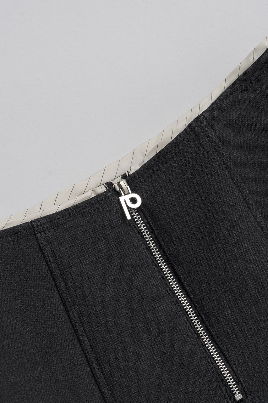 【プランク プロジェクト/PRANK PROJECT】のフォルムフレアスカート 人気、トレンドファッション・服の通販 founy(ファニー) 　ファッション　Fashion　レディースファッション　Fashion for Women　スカート　Skirts　Aライン・フレアスカート　A-Line & Flared Skirts　ロングスカート　Long Skirts / Maxi & Midi Skirts　シンプル　Simple, Minimal　ダブル　Double, Double-Breasted　フォルム　Silhouette, Form　フレアースカート　Flared Skirt, A-Line Skirt　ロング　Long, Long-Length　新作・新入荷　New Arrivals / New In　other-6|ID: prp329100004706813 ipo3291000000033995128