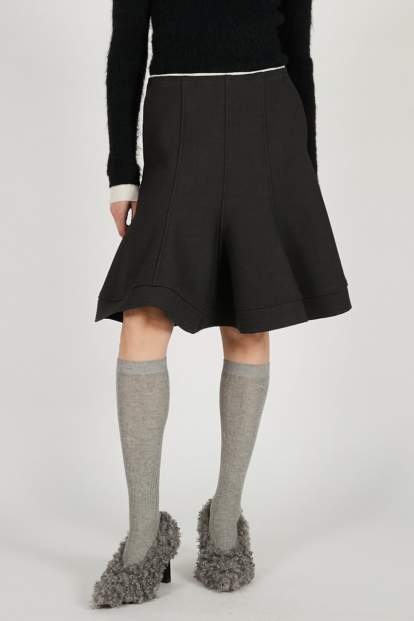 【プランク プロジェクト/PRANK PROJECT】のフォルムフレアスカート 人気、トレンドファッション・服の通販 founy(ファニー) 　ファッション　Fashion　レディースファッション　Fashion for Women　スカート　Skirts　Aライン・フレアスカート　A-Line & Flared Skirts　ロングスカート　Long Skirts / Maxi & Midi Skirts　シンプル　Simple, Minimal　ダブル　Double, Double-Breasted　フォルム　Silhouette, Form　フレアースカート　Flared Skirt, A-Line Skirt　ロング　Long, Long-Length　other-8|ID: prp329100004706813 ipo3291000000034377008