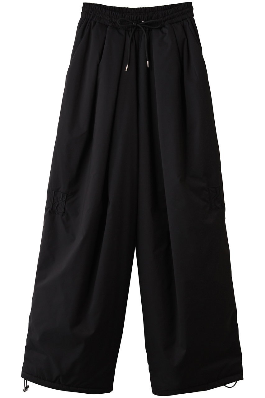 【プランク プロジェクト/PRANK PROJECT】のパッファーイージーパンツ インテリア・キッズ・メンズ・レディースファッション・服の通販 founy(ファニー) 　ファッション　Fashion　レディースファッション　Fashion for Women　パンツ　Pants & Trousers　タフタ　Taffeta, Structured Fabric　バルーン　Balloon, Balloon Silhouette　ピーチ　Peach, Soft Touch　防寒　Cold Protection, Winter-Ready　BLK(ブラック)|ID: prp329100004706816 ipo3291000000035678157