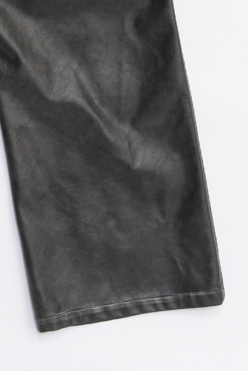 【プランク プロジェクト/PRANK PROJECT】のシンセティックレザープレスパンツ 人気、トレンドファッション・服の通販 founy(ファニー) 　ファッション　Fashion　レディースファッション　Fashion for Women　パンツ　Pants & Trousers　クロコ　Crocodile, Croc Embossed　ストレート　Straight, Straight Cut　バランス　Balance, Style Balance　ワイド　Wide, Wide Fit　ヴィンテージ　Vintage Style　新作・新入荷　New Arrivals / New In　other-7|ID: prp329100004706818 ipo3291000000033995175