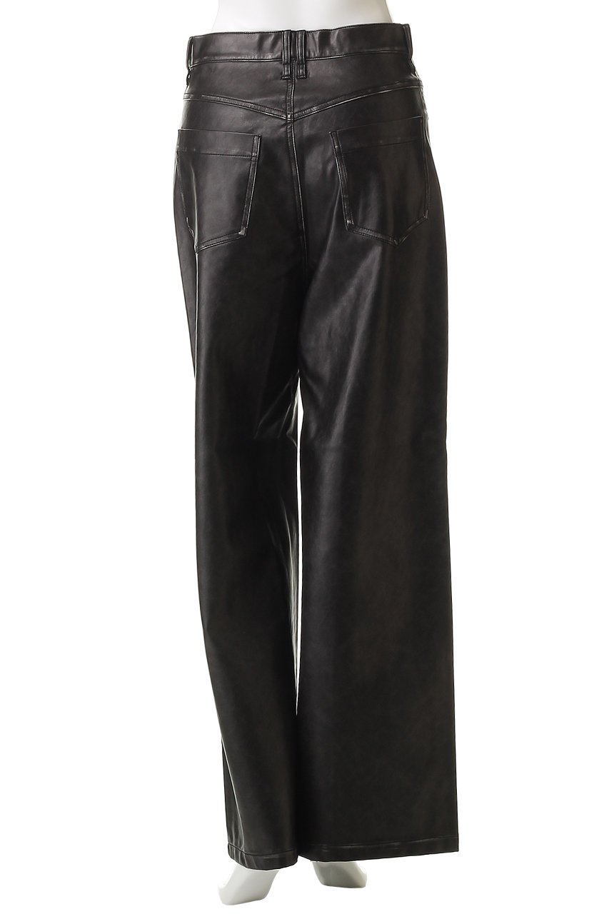 【プランク プロジェクト/PRANK PROJECT】のシンセティックレザープレスパンツ 人気、トレンドファッション・服の通販 founy(ファニー) 　ファッション　Fashion　レディースファッション　Fashion for Women　パンツ　Pants & Trousers　クロコ　Crocodile, Croc Embossed　ストレート　Straight, Straight Cut　バランス　Balance, Style Balance　ワイド　Wide, Wide Fit　ヴィンテージ　Vintage Style　other-4|ID: prp329100004706818 ipo3291000000035297823