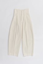 【プランク プロジェクト/PRANK PROJECT】のウールリングカーブパンツ 人気、トレンドファッション・服の通販 founy(ファニー) ファッション Fashion レディースファッション Fashion for Women パンツ Pants & Trousers カッティング Cutting Detail thumbnail WHT(ホワイト)|ID: prp329100004706819 ipo3291000000036502300