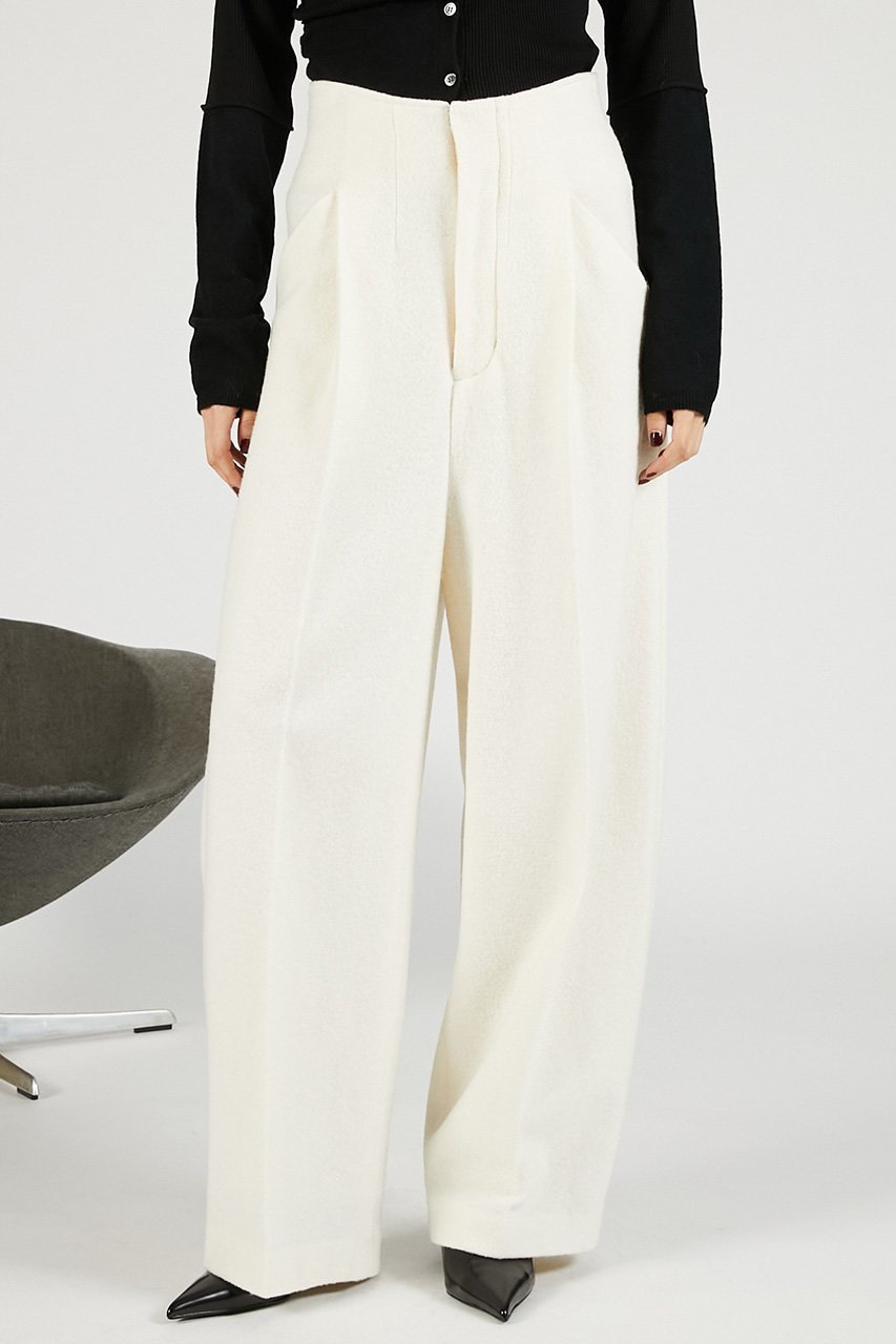 【プランク プロジェクト/PRANK PROJECT】のウールリングカーブパンツ 人気、トレンドファッション・服の通販 founy(ファニー) 　ファッション　Fashion　レディースファッション　Fashion for Women　パンツ　Pants & Trousers　カッティング　Cutting Detail　other-3|ID: prp329100004706819 ipo3291000000036502302