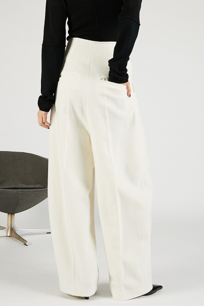 【プランク プロジェクト/PRANK PROJECT】のウールリングカーブパンツ 人気、トレンドファッション・服の通販 founy(ファニー) 　ファッション　Fashion　レディースファッション　Fashion for Women　パンツ　Pants & Trousers　カッティング　Cutting Detail　other-5|ID: prp329100004706819 ipo3291000000036502304