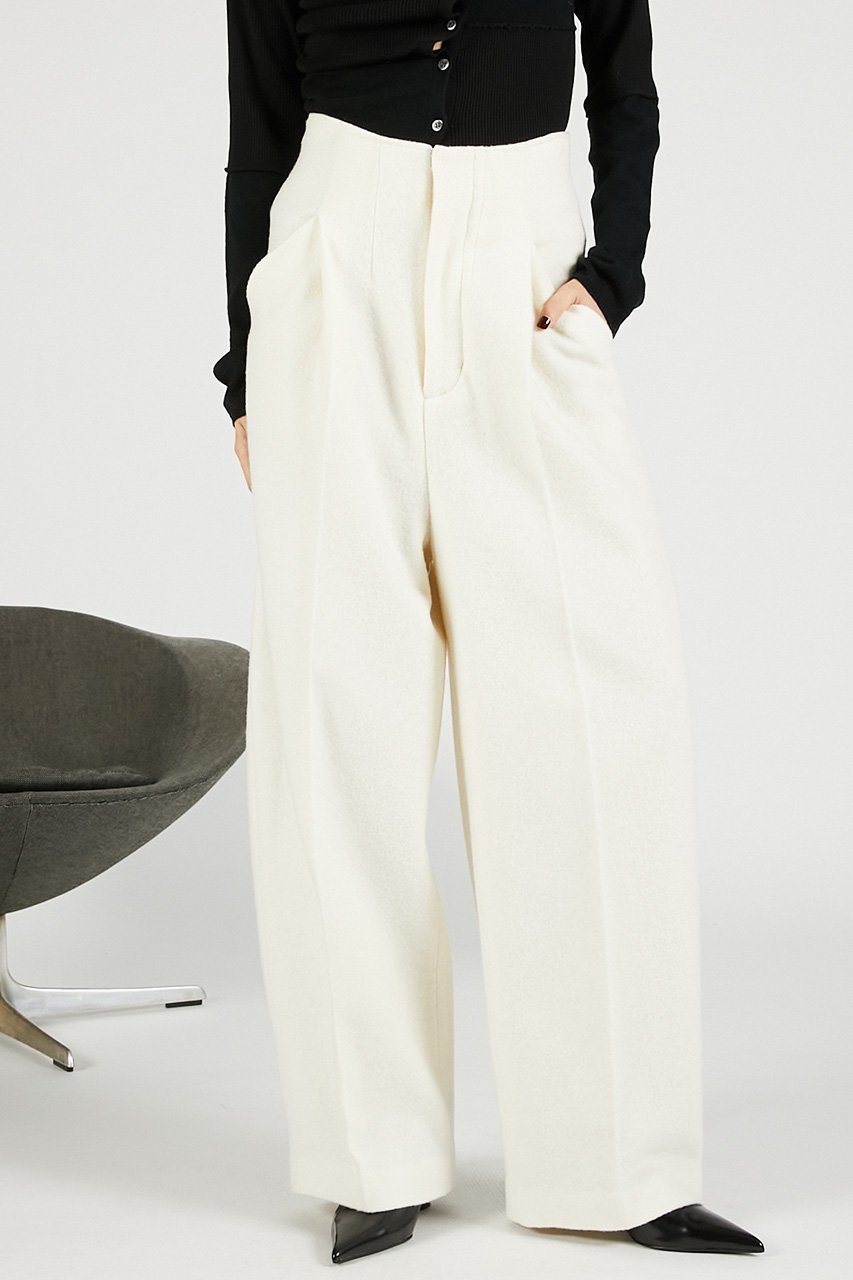 【プランク プロジェクト/PRANK PROJECT】のウールリングカーブパンツ 人気、トレンドファッション・服の通販 founy(ファニー) 　ファッション　Fashion　レディースファッション　Fashion for Women　パンツ　Pants & Trousers　カッティング　Cutting Detail　other-7|ID: prp329100004706819 ipo3291000000036502306