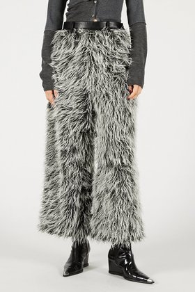 【プランク プロジェクト/PRANK PROJECT】のシンセティックファーパンツ 人気、トレンドファッション・服の通販 founy(ファニー) ファッション Fashion レディースファッション Fashion for Women パンツ Pants & Trousers ストレート Straight, Straight Cut フェイクファー Faux Fur, Imitation Fur ワイド Wide, Wide Fit 今季 This Season, Current Season 新作・新入荷 New Arrivals / New In |ID:prp329100004706820