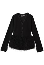 【プランク プロジェクト/PRANK PROJECT】のファーヘムフックアイトップ BLK(ブラック)|ID: prp329100004706823 ipo3291000000035678195